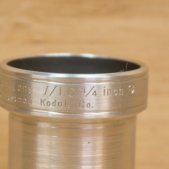 Vintage Kodak Projection Lens / 3/4 Inch f/1.6 / Eastman USA - Picture 6 of 7